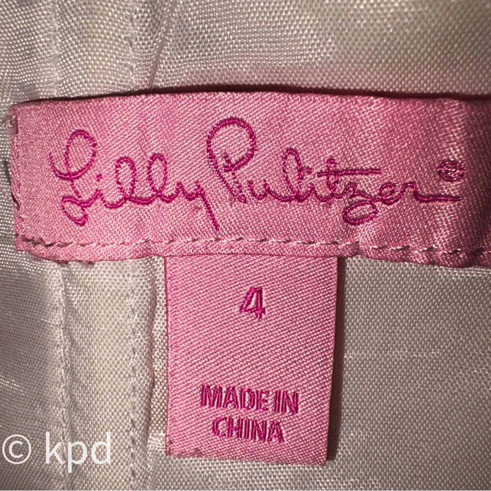 Classic 90s Lilly Pulitzer strapless dress - Picture 8 of 10